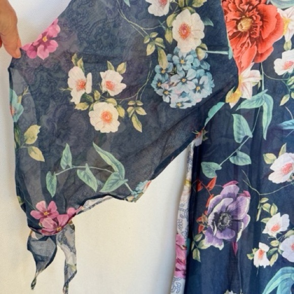 JOHNNY WAS SUNRISE LONG DRESS NWT L - Picture 9 of 12